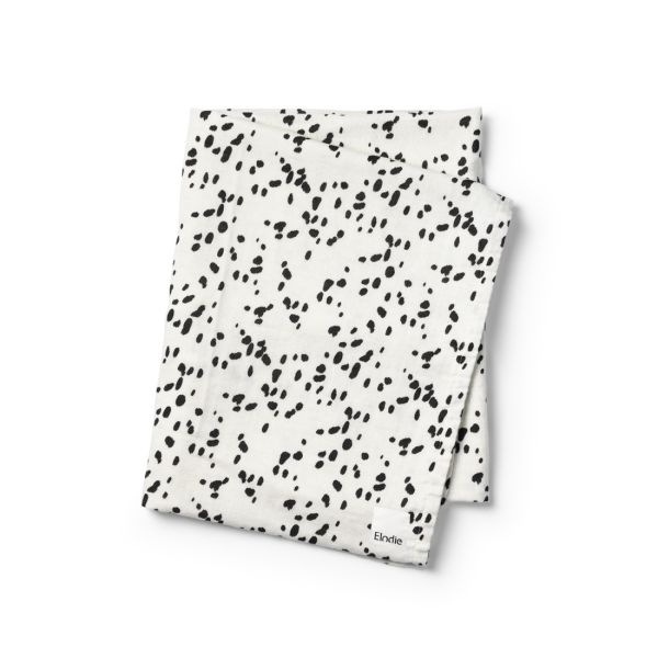 Elodie - Bambus Muslin Swaddle Dalmatin Dots