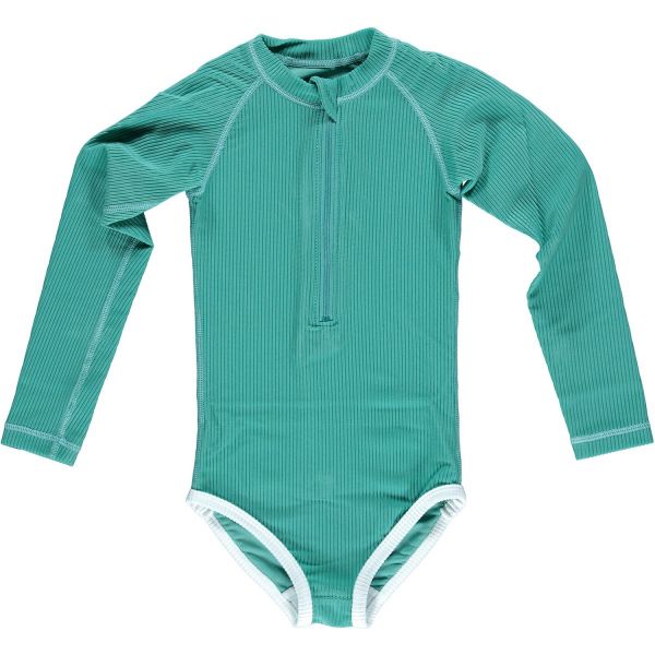 Beach &amp; Bandits - UV Badeanzug Ribbed Lagune Green