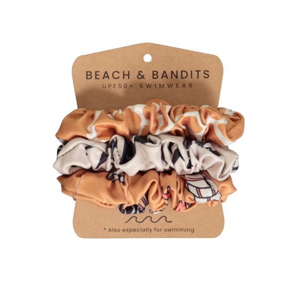 Beach &amp; Bandits - Bade- Haargummi Giraffe Orange