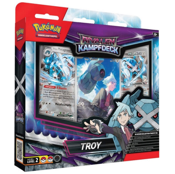Pokemon Rival Battle Deck Steven - Englisch