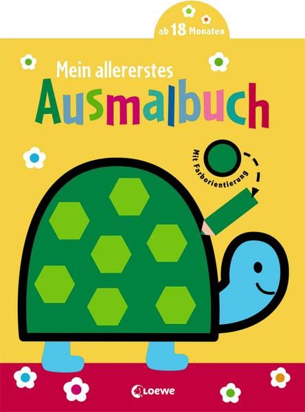 Loewe Verlag - Mein allererstes Ausmalbuch (Schildkröte)