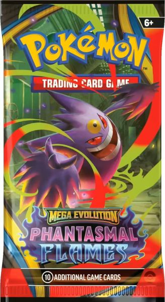 Pokémon ME02 Fatale Flammen Booster, 1 Pack - EN