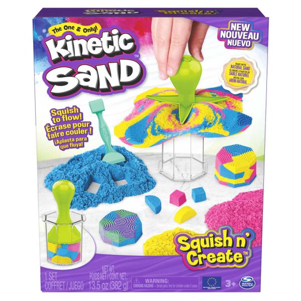 Spin Master - Kinetic Sand Sand Squish N Create