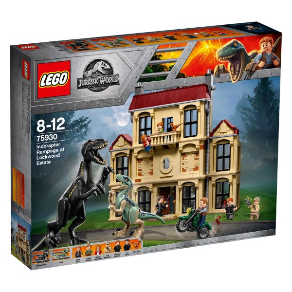 LEGO® Jurassic World™ 75930 - Indoraptor-Verwüstung des Lockwood Anwesens