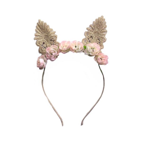 ArchNOllie - Haarreif Floral Ears