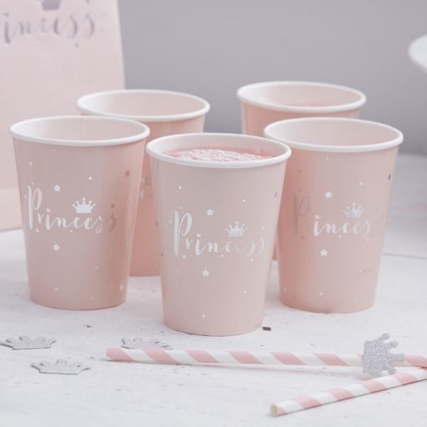 Ginger Ray - Partybecher Princess Party