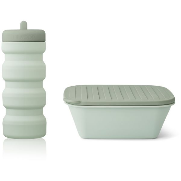 LIEWOOD - Faltbares Lunchset Jose Mint Green