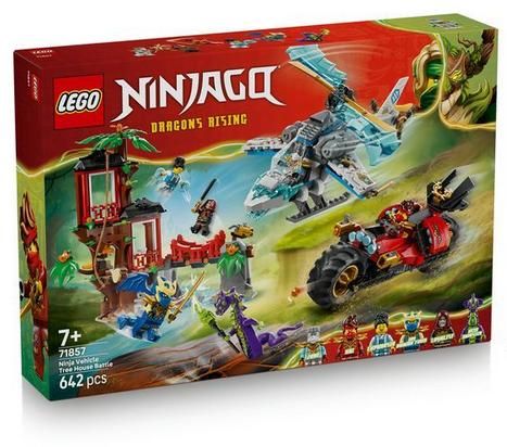 LEGO® Ninjago 71857 - Showdown am Baumhaus mit dem Ninja-Bike