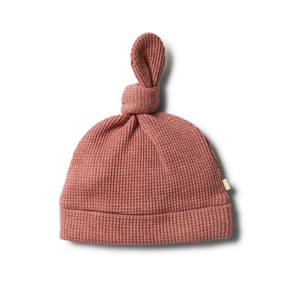 wilson &amp; frenchy - Peachy Waffel Knoten- Beanie