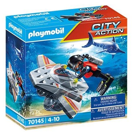 PLAYMOBIL® 70145 - Tauchscooter im Rettungseinsatz