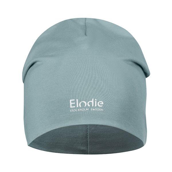 Elodie - Logo Beanie Übergangszeit Aqua Türkis