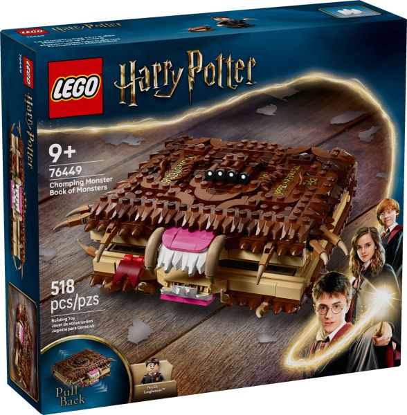 LEGO® Harry Potter 76449 - Beißendes Monsterbuch der Monster